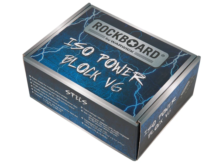RockBoard ISO Power Block V6 Isolated Multi Power Supply 