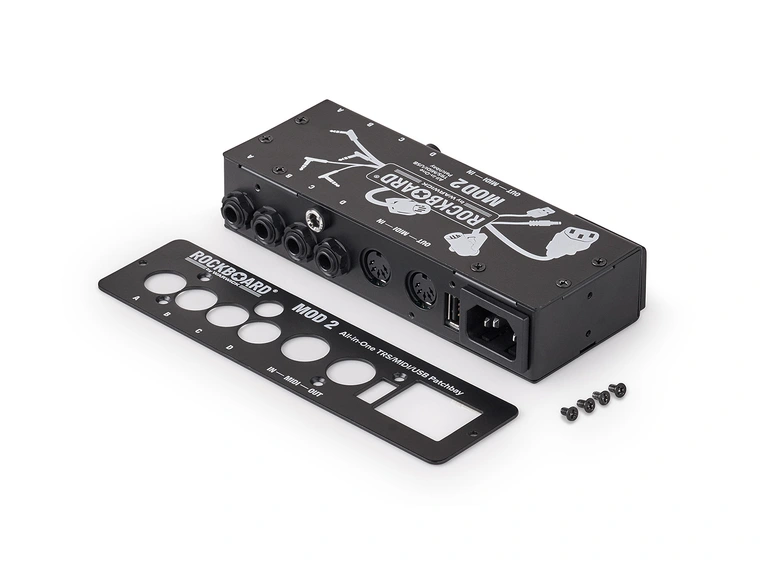 RockBoard MOD 2 V2 - All-in-One TRS, MIDI & USB Patchbay 