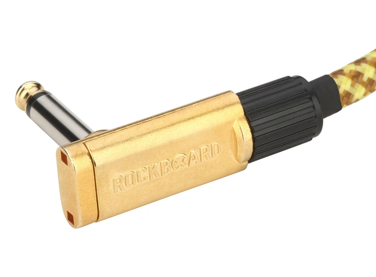 RockBoard Vintage Tweed Series Flat Patch Cable - 20 cm 