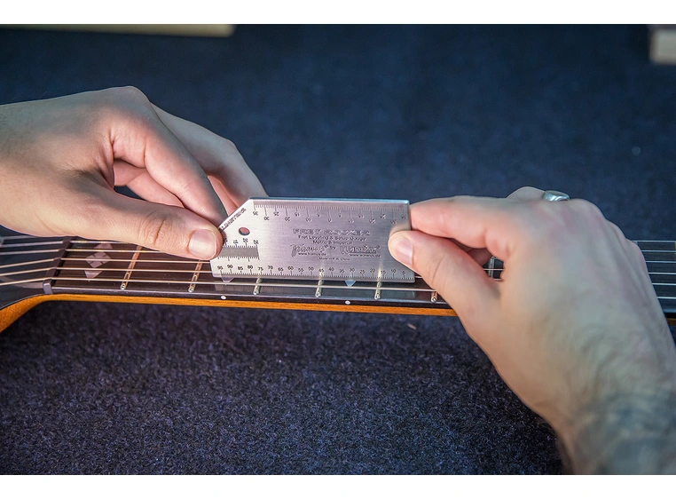 RockCare Fret Rocker Fret Levelling & Setup Gauge 