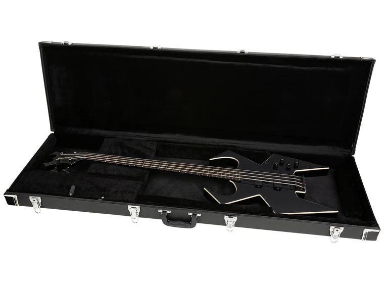 RockCase Electric Bass Hardshell Case (B.C. Rich Warlock Bass) - Black 
