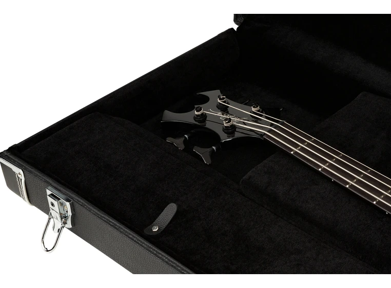 RockCase Electric Bass Hardshell Case (B.C. Rich Warlock Bass) - Black 