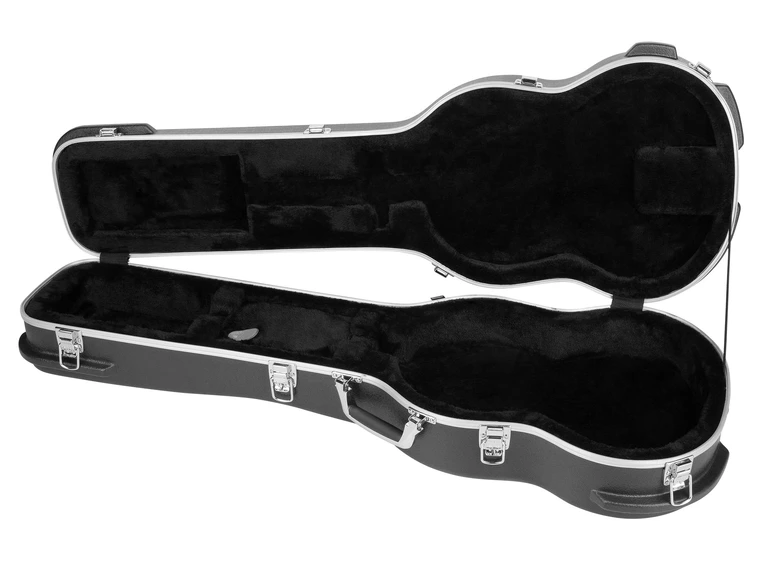 RockCase Electric Guitar ABS Case (SG-Style), Curved - Black 