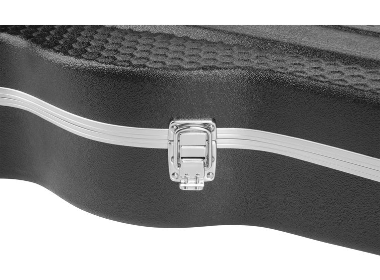 RockCase Electric Guitar ABS Case (SG-Style), Curved - Black 