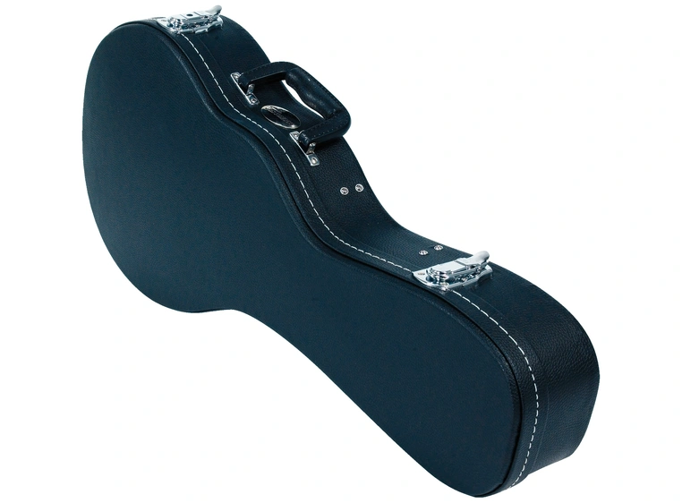 RockCase Mandolin Hardshell Case (Large), Arched Lid, Curved - Black 