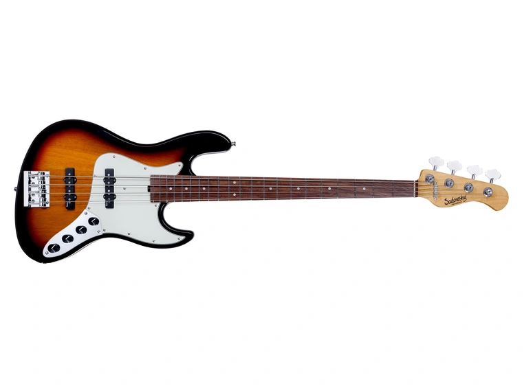 Sadowsky 21 Fret Vintage JJ Bass 4 T3SBST CH Act. 2way JJ PU OKU 