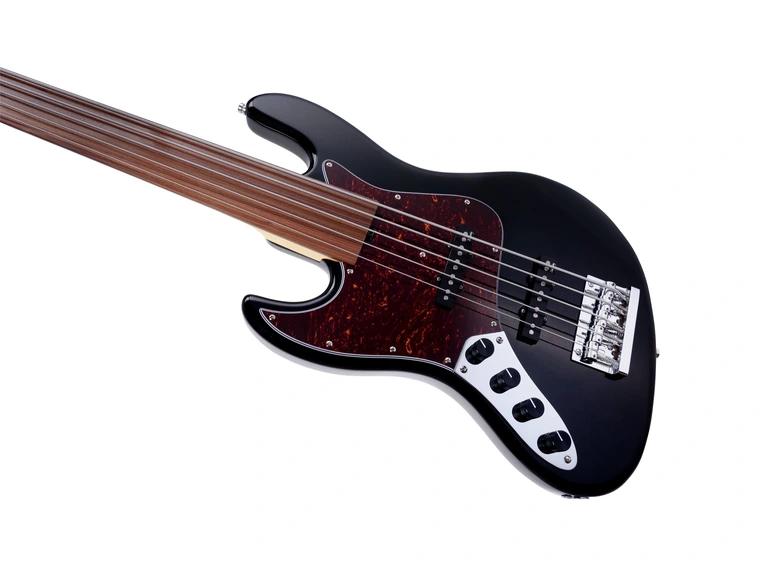 Sadowsky 21 Fret Vintage JJ Bass 5 BK SHP CH Act. 2way JJ PU OKU Fretless LH 