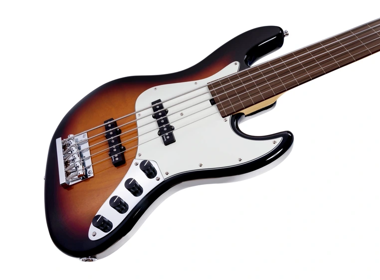 Sadowsky 21 Fret Vintage JJ Bass 5 T3SBST CH Act.2way JJ PU OKU FL w/Lines 