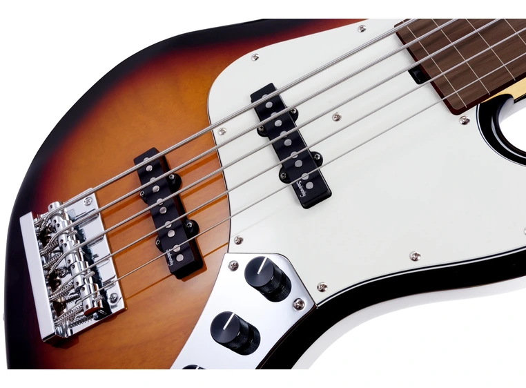 Sadowsky 21 Fret Vintage JJ Bass 5 T3SBST CH Act.2way JJ PU OKU FL w/Lines 