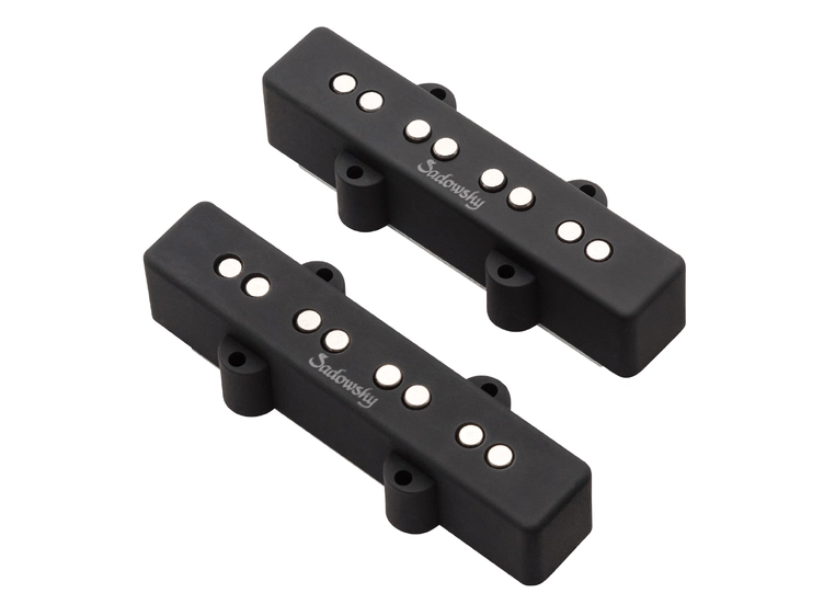 Sadowsky J/J-Style Bass Pickup Set AlnicoV/AlnicoIII,NC,SplitCoil,4Str/B+N 