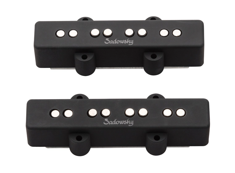 Sadowsky J/J-Style Bass Pickup Set AlnicoV/AlnicoIII,NC,SplitCoil,4Str/B+N 