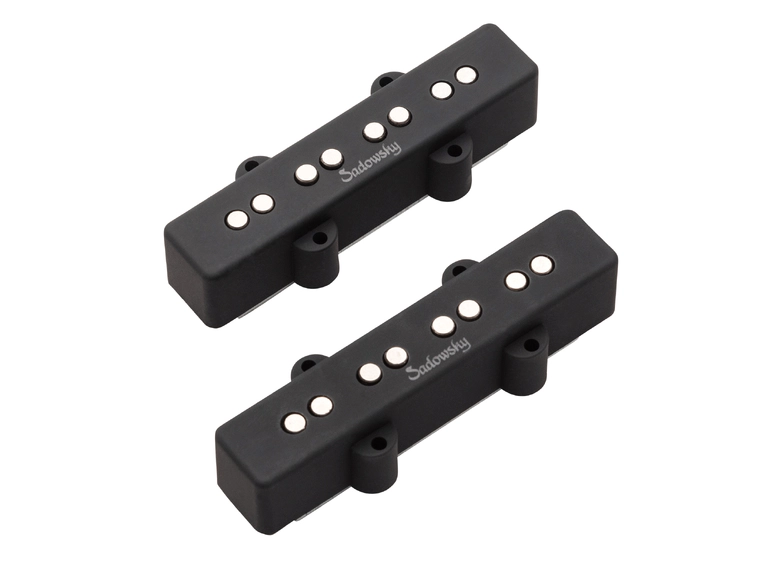 Sadowsky J/J-Style Bass Pickup Set AlnicoV/AlnicoIII,NC,SplitCoil,4Str/B+N 