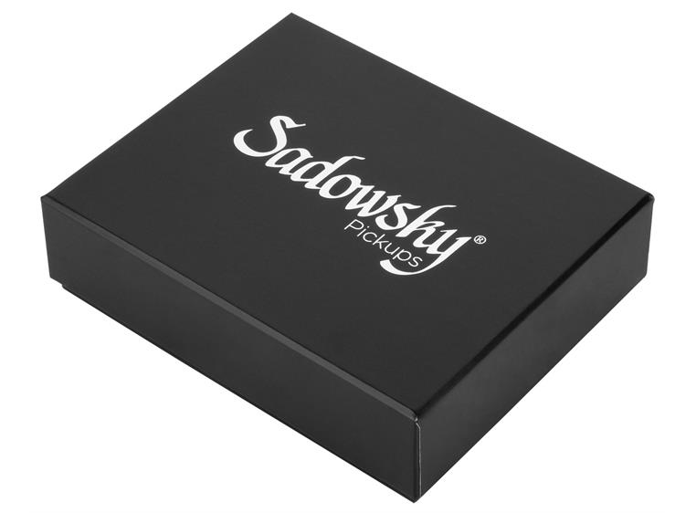 Sadowsky J/J-Style Bass Pickup Set AlnicoV/AlnicoIII,NC,SplitCoil,4Str/B+N