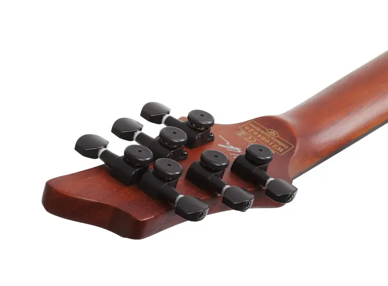 Schecter C-1 Rob Scallon, Venstrehånd Dark Roast 