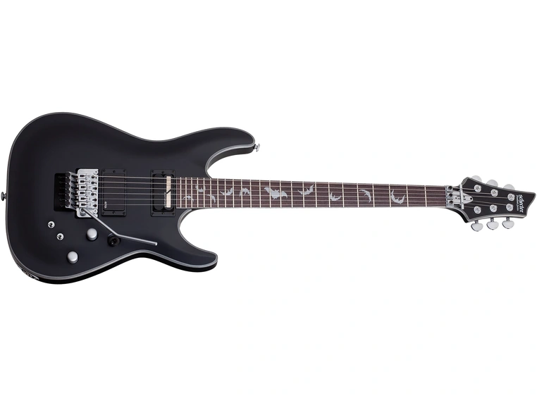 Schecter Damien Platinum-6 FR S Satin Black (SBK) 