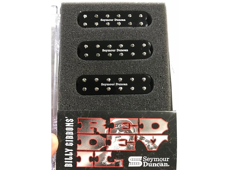 Seymour Duncan Billy Gibbons Red Devil Set Black 