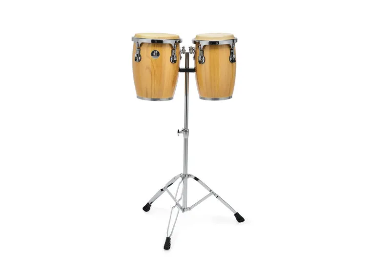 Sonor CMC 0910 NHG Mini Conga 9"&10" Natural, HG, Hevea Wood, stand 