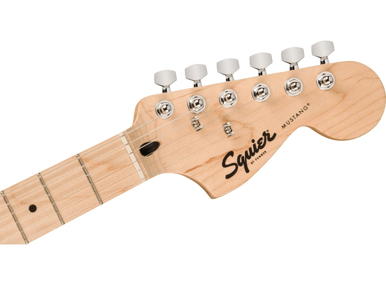 Squier Sonic Mustang, Maple White Pickguard, 2-Color Sunburst 