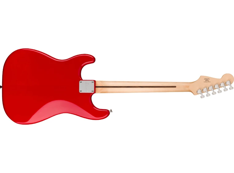 Squier Sonic Stratocaster HT, Laurel White Pickguard, Torino Red 