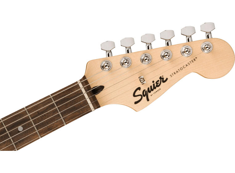 Squier Sonic Stratocaster HT, Laurel White Pickguard, Torino Red