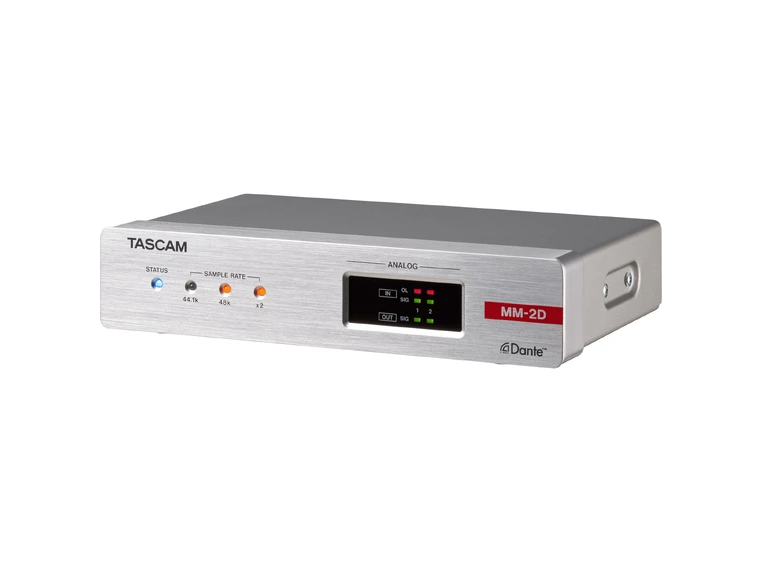 Tascam MM-2D-X 2-kanals Dante Converter med DSP 