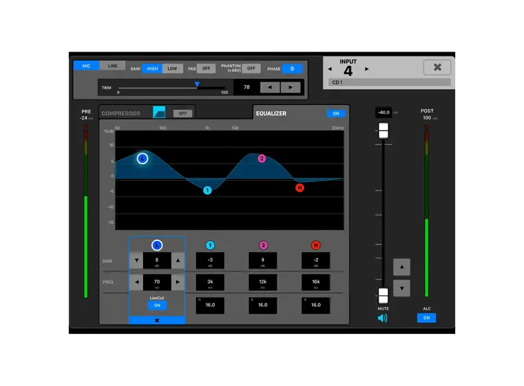 Tascam MM-2D-X 2-kanals Dante Converter med DSP 