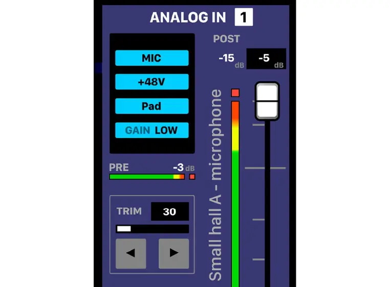 Tascam MM-2D-X 2-kanals Dante Converter med DSP 