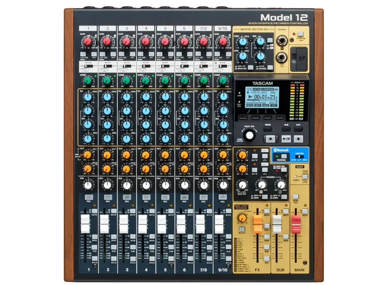 Tascam Model 12 12/10-channel Multitrack Recorder/mixer 