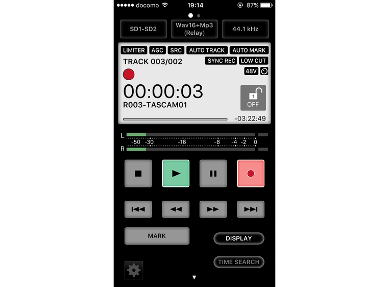 Tascam SS-R250N Solid state recorder Dual SD, USB Flash Recording 