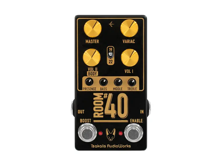 Tsakalis Audioworks Room #40 Overdrive 