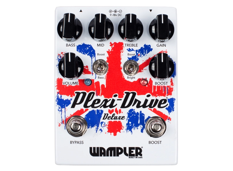 Wampler Plexi-Drive Deluxe 60s British Amp in a Box with Boost 