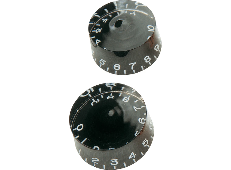 Yellow Parts EZ1219B knobs (2 stk) Sort 