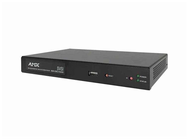 AMX NMX DEC N3232 AVOIP Decoder H.264 1080p@60Hz