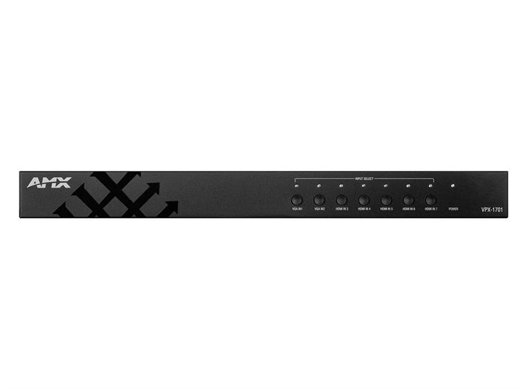 AMX VPX 1701 7x1 4K60 Presentation Switcher