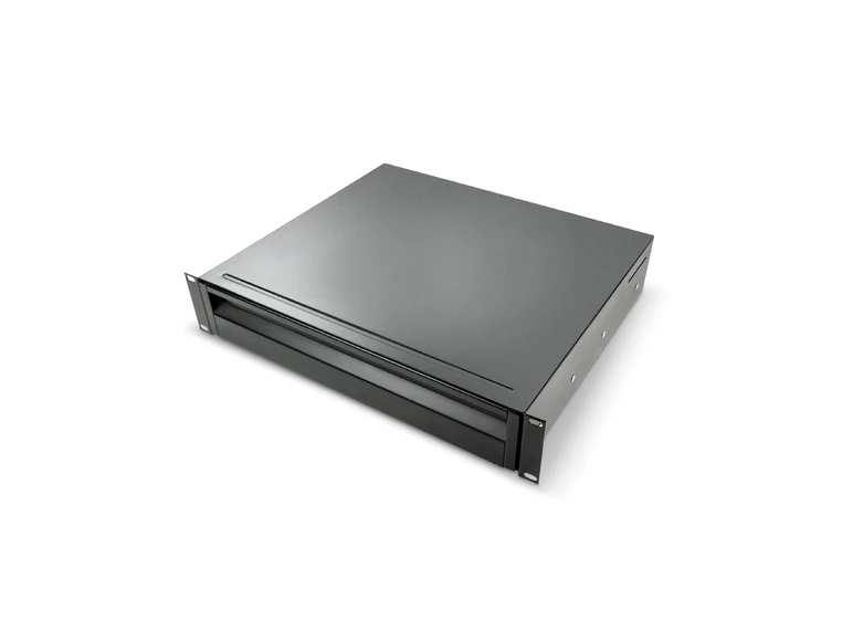 Adam Hall 19" Parts 874 E 02 A ERGO 19" Aluminium Rack Drawer 2 U 