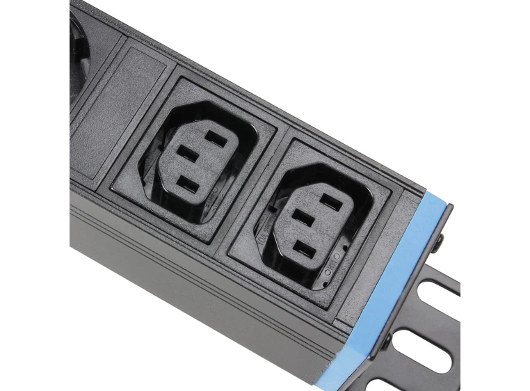 Adam Hall Accessories 874714 Mains Power Strip with 14 Sockets 