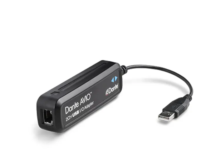 Audinate Dante AVIO USB IO Adapter 2x2 USB - DANTE konverter stereo 