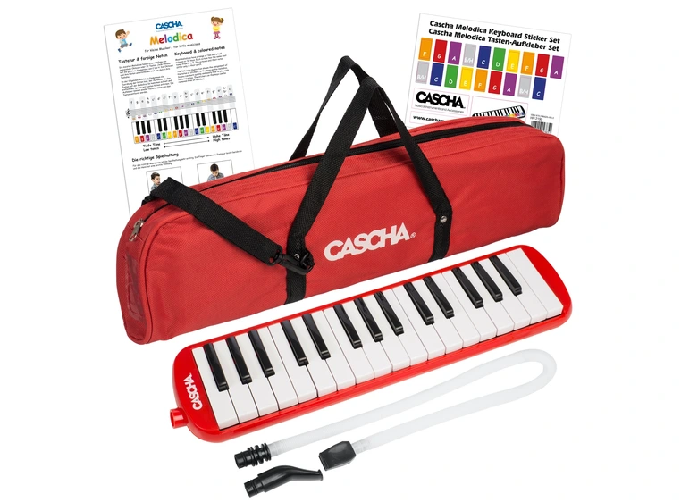 Cascha HH 2059 Melodica Red 