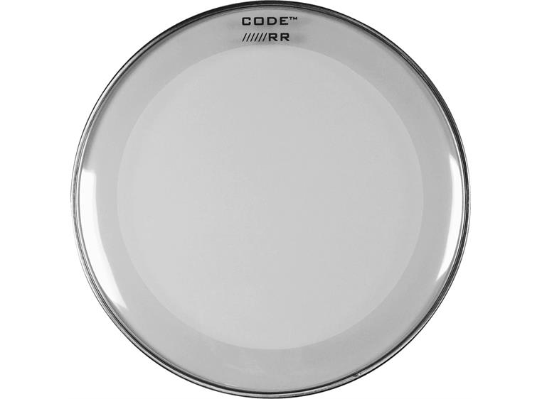 Code Drumheads RRCL08 8" clear drum reso head, clear reso ring