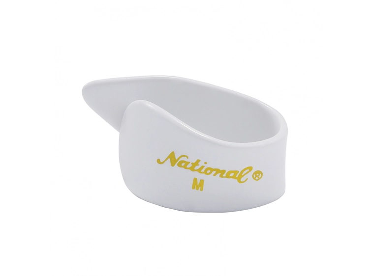 D'Addario NP7W PW National Tommel pick Medium, Celluloid White 