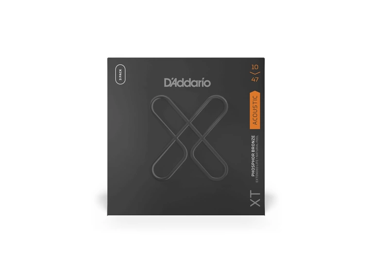 D'Addario XTAPB1047-3P Western XT Ph.B. (010-047) 3-pakning 