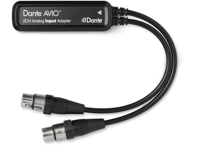 Dante SDA ADP-DAI-AU-2X0 Dante analog input adaptor 2 channels