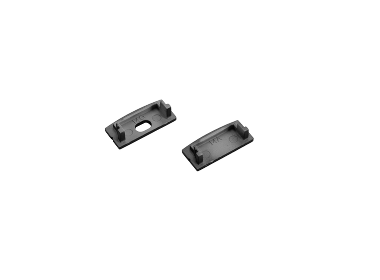 EUROLITE End Caps for U-Profil 20mm black 