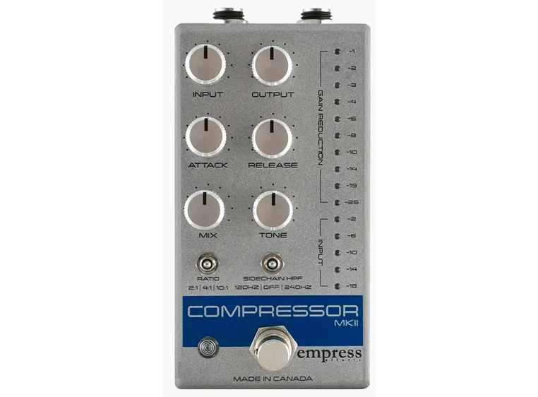 Empress Effects Compressor Mk II Silver 