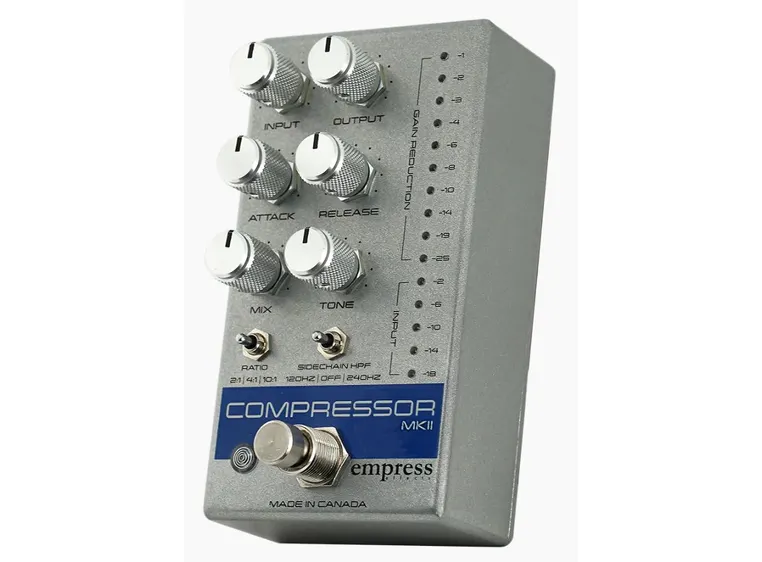 Empress Effects Compressor Mk II Silver 