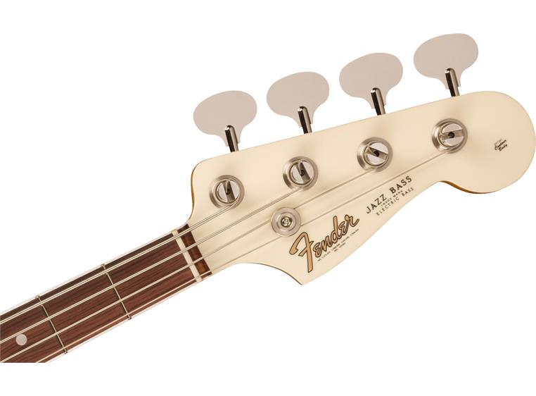 Fender Am Vtg II '66 Jazz Bass Olympic White, Rosewood Fingerboard