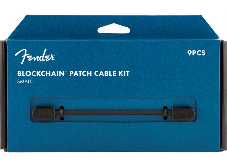 Fender Blockchain Patch Cable Kit Black, Small