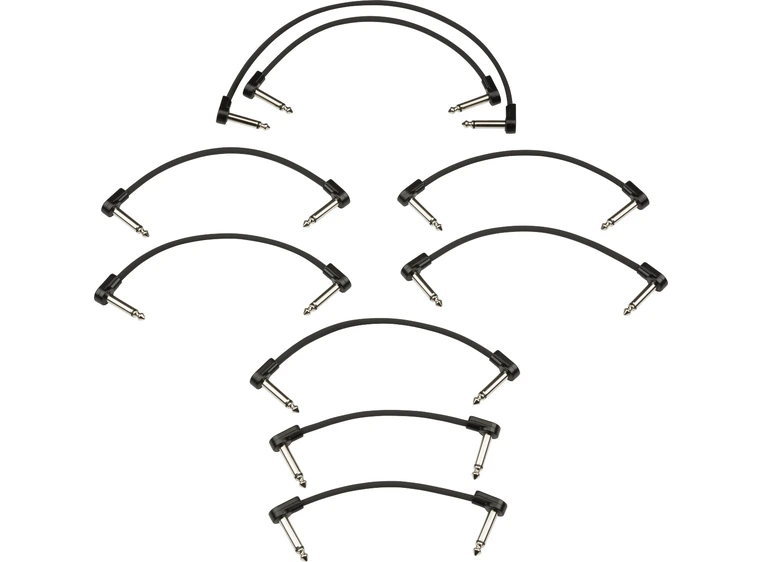 Fender Blockchain Patch Cable Kit Black, Small 