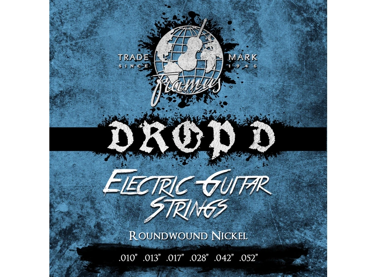 Framus Blue Label Nickel-Plated Steel (010-052) Drop D and Db 
