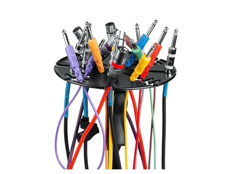 Gator Frameworks GFW-CABLEHNGRTRAY Microphone Stand Cable Hanger&Organizer 